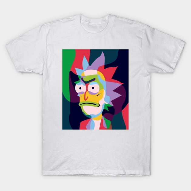 Abstract Rick T-Shirt by ipxi7_